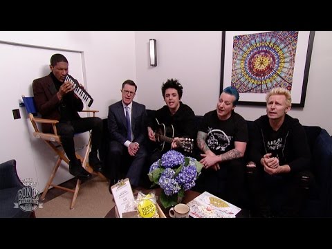 download lagu mp3 mp4 Green Day Stephen Colbert, download lagu Green Day Stephen Colbert gratis, unduh video klip Green Day Stephen Colbert