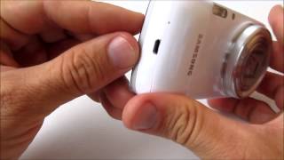 Samsung SM-C1010 Galaxy S4 Zoom (White) - відео 6