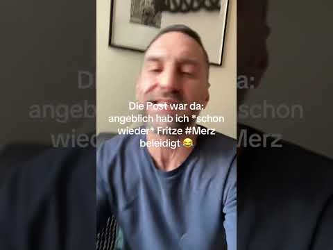 Die Post war da: angeblich hab ich *schon wieder* Fritze #Merz beleidigt 😂