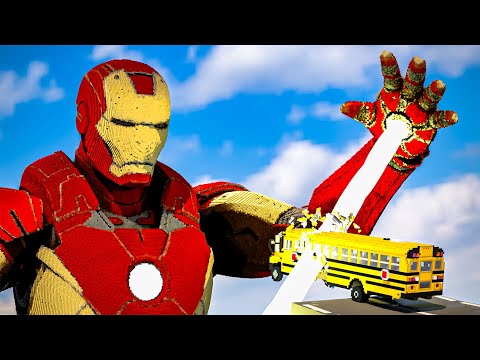 Cars vs Iron Man | Teardown