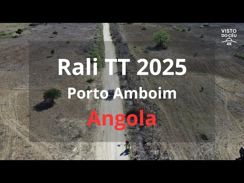 🇦🇴 Porto Amboim Rali TT 2025 - Angola | 4K Drone View | Do Ar - Angola Virtual Tour | Mini Série Ep6