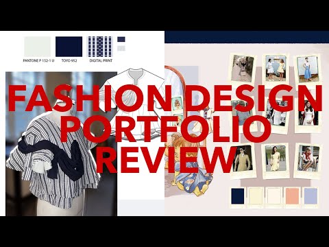 Fashion Design Critique: 2 Portfolios (Womenswear + Childrenswear)
