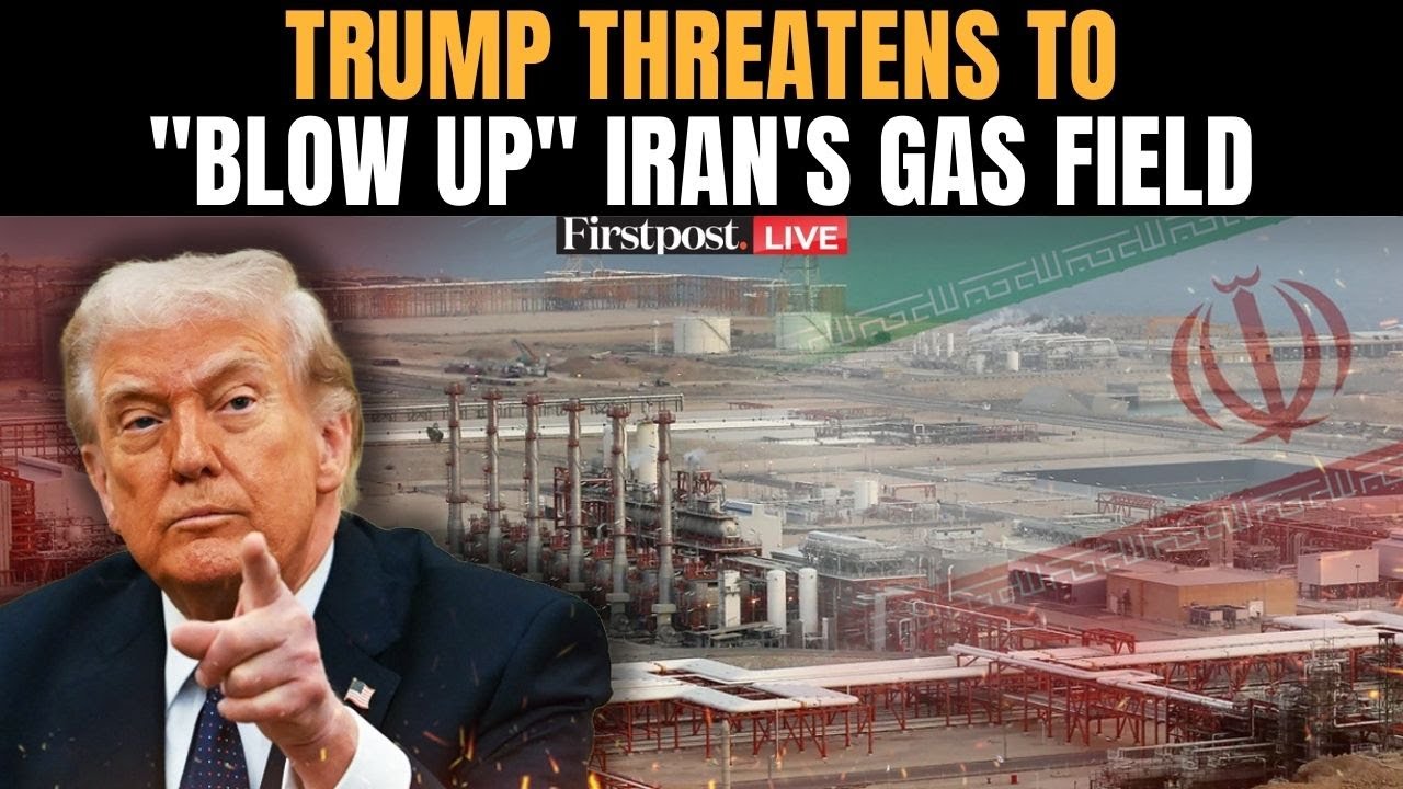 LIVE: Trump Reacts as Iran Hits Qatar LNG Facility After Israeli Strikes | N18G