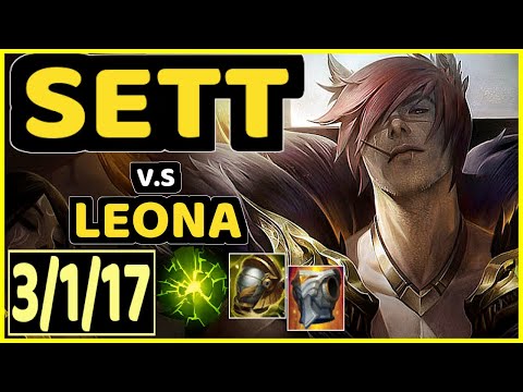 KREOX (SETT) vs LEONA - 3/1/17 KDA BOTTOM SUPPORT CHALLENGER GAMEPLAY - EUW