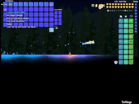 Destroyer vs luminite bullets - Terraria