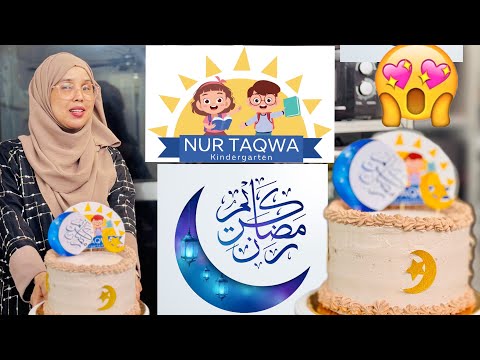 CAKE RAMDANKA AAN U SAMEYAAY SCHOOL NUR  TAQWA❤️🥰