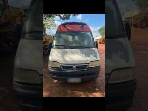 LEILÃO PREFEITURA PARAGUAÇU PAULISTA/SP Fiat Ducato MC Rontan Ambulância 2010 #leilao #ducato