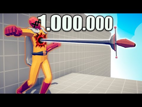 1.000.000 DAMAGE RAPIRA 1 vs 1 TOURNAMENT - TABS | Totally Accurate Battle Simulator 2023