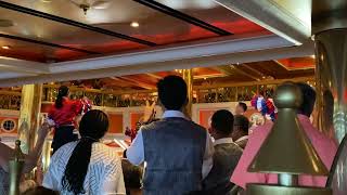 Carnival Valor Washinton Dining Room!