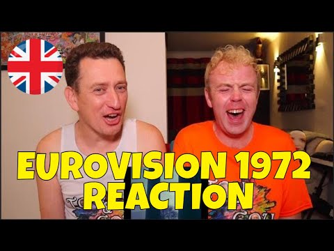 EUROVISION 1972 - REACTION - ALL SONGS - UK