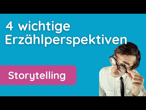 Erzählperspektiven ✅ diese 4 musst du kennen | mit Beispielen