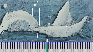 Roque Baños - The White Whale Chant [piano tutorial]
