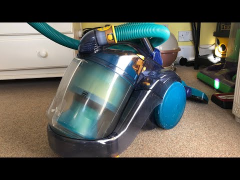 Dyson dc02 clear vacuum overview and demo *RARE*