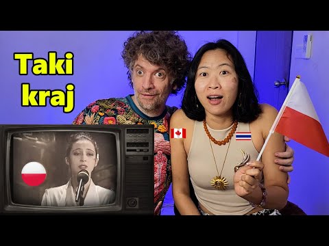 FIRST TIME REACTING to TAKI KRAJ performed by Marta Bizoń (Piwnica pod Baranami)