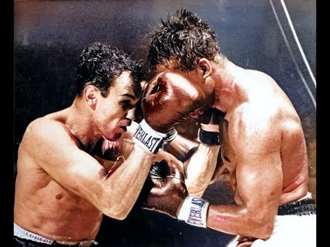 Upset! Sugar Ray Robinson vs Paul Pender - 1960 in Color