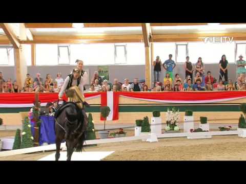 FEI European Vaulting Championship 2013 - Junior Pas de Deux - 1st Place Flicker & Hulla