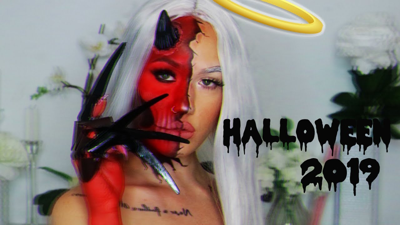MAQUILLAGE HALLOWEEN ANGE & DEMON