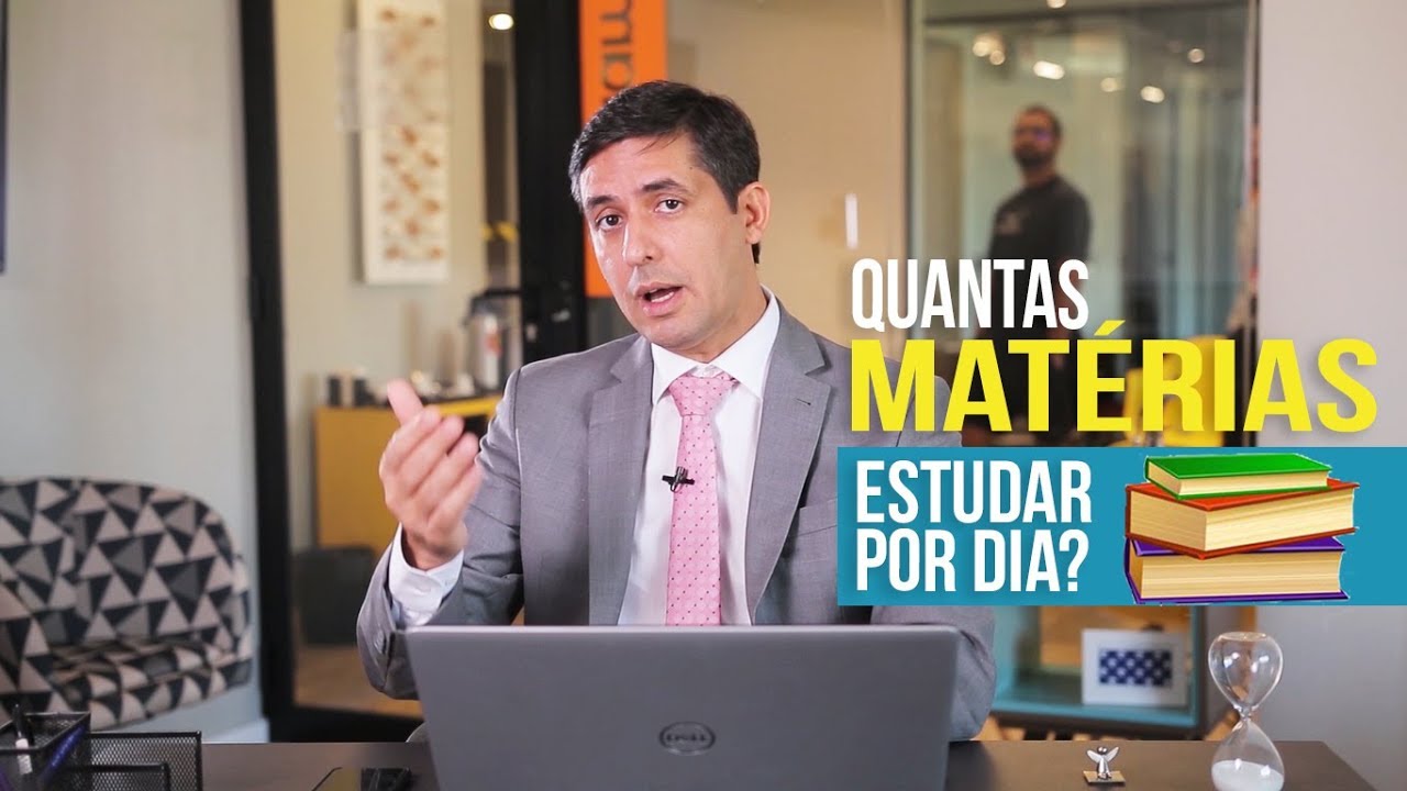 Quantas matérias estudar por dia | Aragonê Fernandes