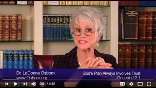 God’s Plan Always Involves Trust