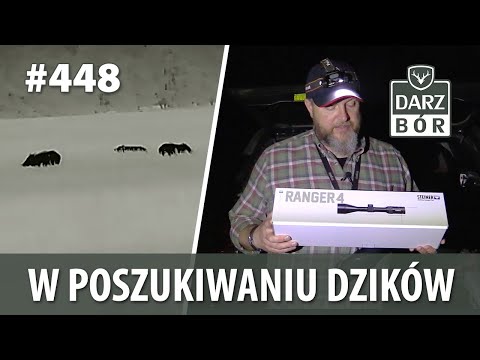 Darz Bór odc. 448. Polowanie na dziki. Nowa luneta Steiner Ranger 6