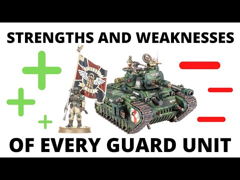 Strengths and Weaknesses of EVERY Astra Militarum Unit - Imperial Guard Units Review