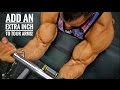 HOW TO ADD AN EXTRA INCH TO YOUR ARMS! | Travelling & Training | SYDNEY