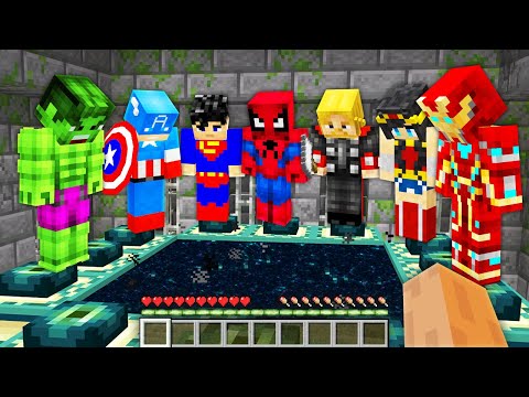 UNBELIEVABLE! Heroes Beat Minecraft for You!