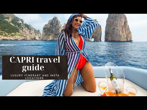 CAPRI TRAVEL ITINERARY - The ultimate luxury trip, best beach clubs, restaurants & Insta locations