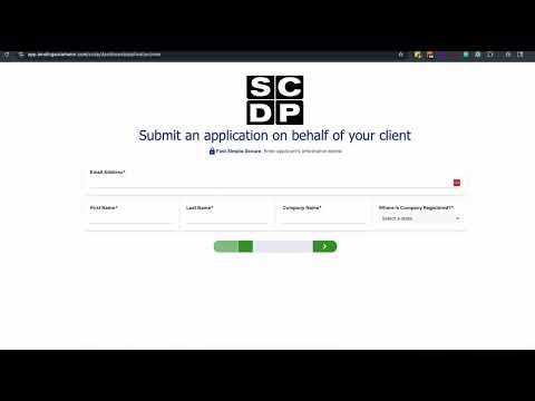 Submitting Applications Lending Automator tutorial video thumbnail