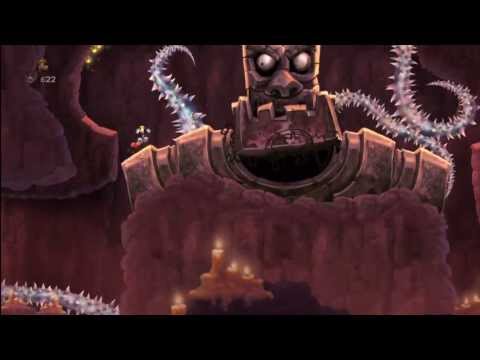 Rayman Legends (1080i HD) Walkthrough Part 79 - Golly G. Golem