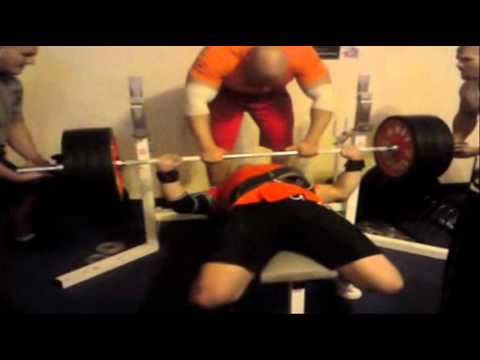 Power Břeclav - Vít Šrámek 165kg bench-press RAW
