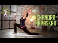 Chandra Namaskar Step By Step Moon Salutation Yogalates With Rashmi Ramesh Mind Body Soul