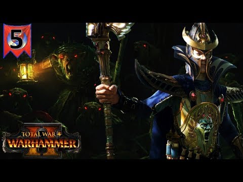 SKAVEN, THE ENEMY BELOW! - Total War Warhammer 2 High Elves Teclis Campaign #5