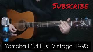 Video thumbnail for Yamaha Vintage Acoustic Guitar FG411s from 1995 by 77GuitArts
