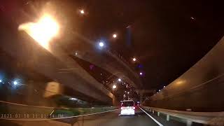湾岸線(357号)煽り運転が別の交通トラブルを発生させたいい例