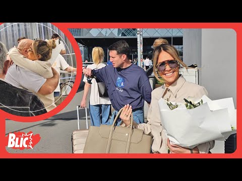 MARIJA MIKIĆ SE VRATILA U BEOGRAD NAKON OPERACIJE: Pevačica doterana, nije skidala osmeh sa lica