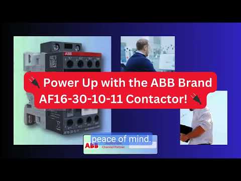 Why Choose ABB AF16 30 10 11 Contactor  Unveiling Its Benefits and Features