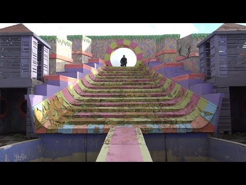 Exploring Abandoned TV Game Show Set Video