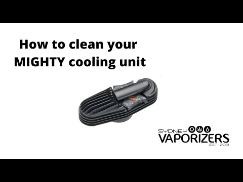 Cleaning Mighty cooling unit