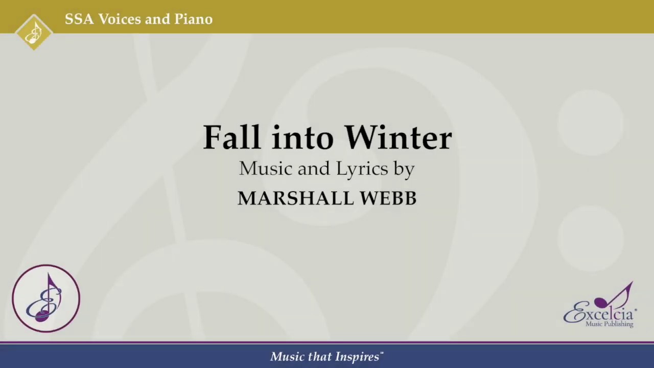 Fall into Winter - Marshall Webb