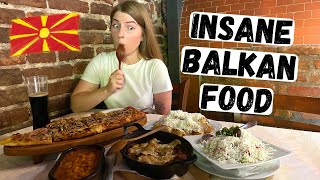 Eating the BEST FOOD in the BALKANS! (Skopje, Macedonia)
