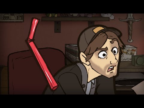 Animation - Vinny Vinesauce Talks Straws