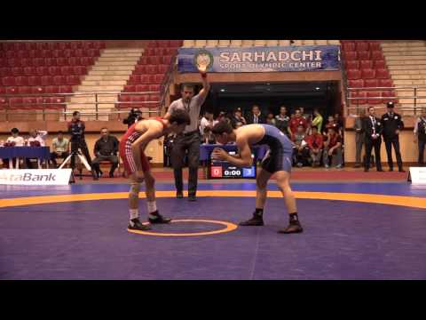 AWFCUP / Huseyn Huseynzade (AZE) - Amirhossein Kavusi (İRİ) FS cadets 63 kg final