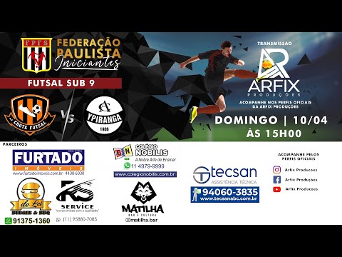 CHUTE FUTSAL x YPIRANGA - FUTSAL SUB 9