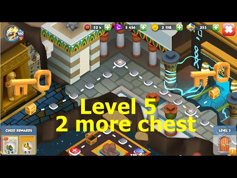 Opened 3 chest Level 5 Chrono APEP 2023 Castle Event | 28k Score 2nd Explore Ruins Event |  DML
