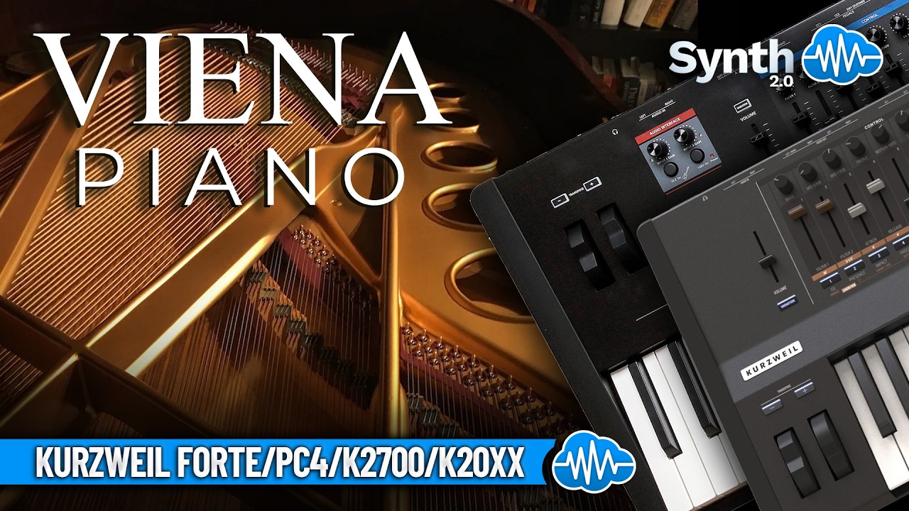 KCS007 - Viena Piano - Kurzweil PC4 / SE - Video Preview 1