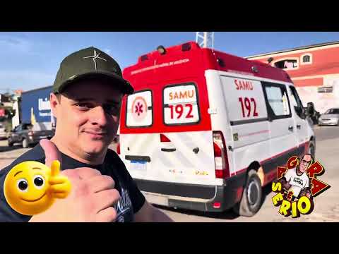 PREFEITO DE JUQUITIBA WILLIAM SOARES CHEGA COM A AMBULÂNCIA DA SAMU QUE O DISTRITO DOS BARNABÉS GANHOU