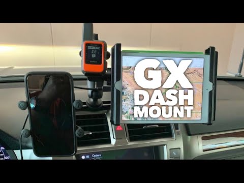 Lexus GX460 Dashboard Accessory Mount for Phone Tablet GPS Garmin - Lexus GX Overland Build