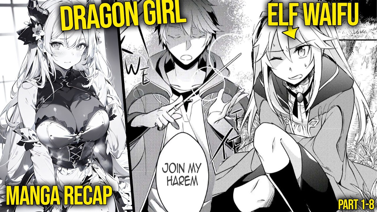 Banished Into A Forest With His Elemental Skill He Meets Waifu's & Builds A Village | Manga Recaps
