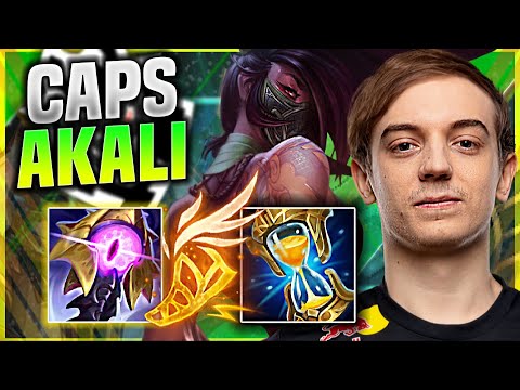 CAPS CHILLING WITH AKALI! - G2 Caps Plays Akali MID vs Yone! | Season 11
